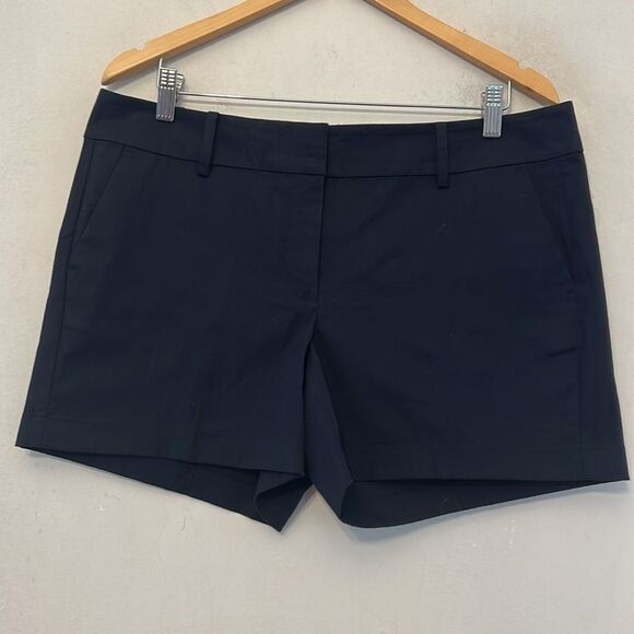 Ann Taylor Deep blue City shorts Size 12 Like new - Picture 2 of 7